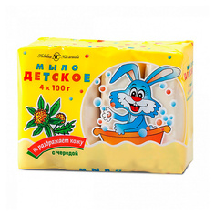 Мыло твердое НЕВСКАЯ КОСМЕТИКА Мыло детское Череда 400.0