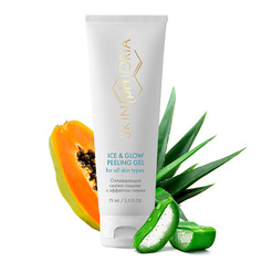 Гоммаж для лица SKINPHORIA Охлаждающая скатка-гоммаж с эффектом сияния Ice&Glow Peeling Gel 50.0