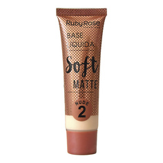 Тональное средство RUBY ROSE Тональная основа матирующая Soft Matte