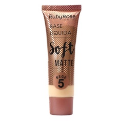 Тональное средство RUBY ROSE Тональная основа матирующая Soft Matte