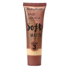 Тональное средство RUBY ROSE Тональная основа матирующая Soft Matte