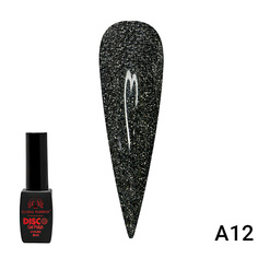 Гель-лак для ногтей GLOBAL FASHION Гель лак Disco Gel Polish светоотражающий A06