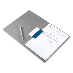 Планшет канцелярский FLEXPOCKET Папка- планшет из экокожи с крышкой и магнитом для документов