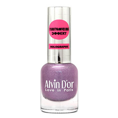 ALVIN D’OR Лак для ногтей HOLOGRAPHIC, 01 Сияющие небеса