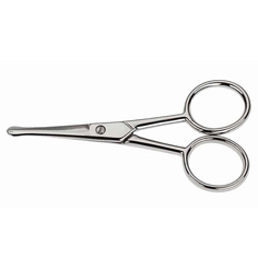 JANEKE Ножницы маникюрные с закругленными концами из нержавеющей стали Manicure Scissors