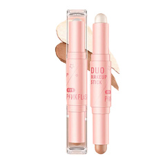 Контуринг PINK FLASH Мультистик для лица 2в1 (хайлайтер/скульптор)