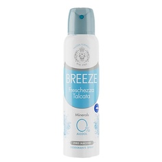 Дезодорант-спрей BREEZE Дезодорант для тела в аэрозольной упаковке FRESCHEZZA TALCATA 150.0