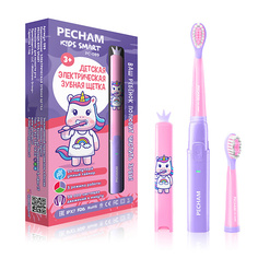PECHAM Электрическая зубная щетка детская Kids Smart Leo 3+