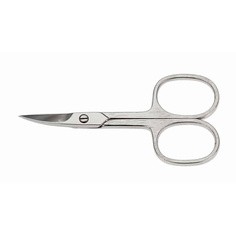 JANEKE Ножницы маникюрные с изогнутыми концами из нержавеющей стали Manicure Scissors