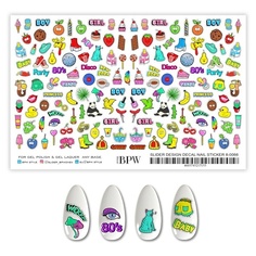 Слайдеры BPW.STYLE Гранд-слайдер Набор элементов pop art 1