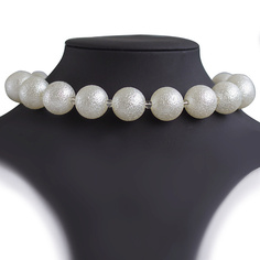 KOSHIKA Бусы Хлопковый Жемчуг