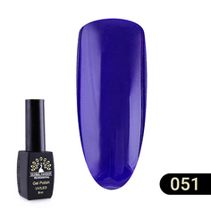 Гель-лак для ногтей GLOBAL FASHION Гель-лак BLACK ELITE 001