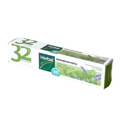 Зубная паста MODUM Паста зубная 32 ЖЕМЧУЖИНЫ HERBAL Взрывная мята 100