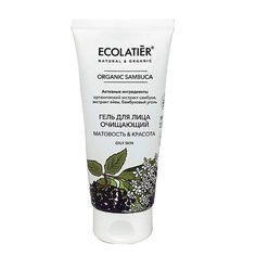 Гель для умывания ECOLATIER Green Гель для лица очищающий серия ORGANIC SAMBUCA 100.0