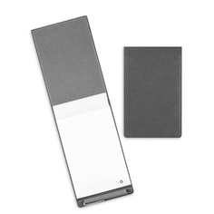 FLEXPOCKET Блокнот со сменной обложкой из экокожи и с ручкой в комплекте