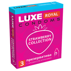 Презервативы LUXE CONDOMS Презерватив LUXE ROYAL Strawberry Collection 3.0
