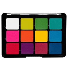 Тени для век VISEART Палетка матовых теней для век PRO 08 Editorial Brights