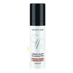 Праймер для лица GOLDEN ROSE База под макияж хайлайтер LIQUID GLOW ILLUMINATOR TINTED PRIME & HIGHLIGHT 30.0