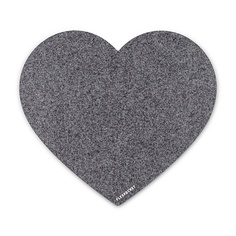 Коврик для мыши FLEXPOCKET Коврик из фетра для компьютерной мыши в форме сердца