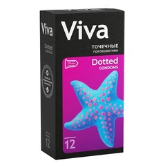 VIVA Презервативы Точечные 12.0