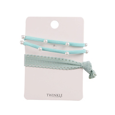 Набор резинок для волос TWINKLE Резинки для волос 2 шт. Mint Blue