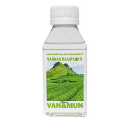 Аромадиффузор VAN&MUN Наполнитель для ароматического диффузора Чайная плантация 100.0