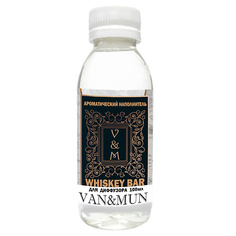 Аромадиффузор VAN&MUN Ароматический наполнитель Whiskey bar (ВИСКИ БАР) для дома и офиса 100.0