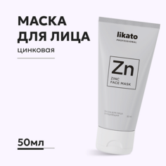 LIKATO Маска для лица с цинком очищающая против воспалений 50.0