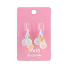 SODA Серьги BUBBLES #sugargem So.Da