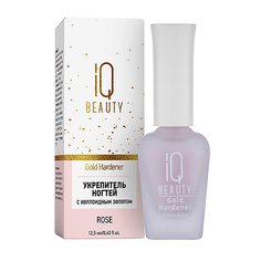 Укрепитель для ногтей IQ BEAUTY Укрепитель ногтей с коллоидным золотом Gold Hardener Rose 12.5