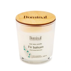 Свеча DOMINAL Ароматическая свеча "Пихтовый бальзам" 200.0