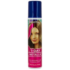 Спрей оттеночный VENITA Спрей для волос оттеночный 1-DAY METALLIC