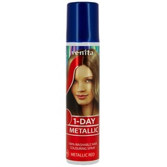 Спрей оттеночный VENITA Спрей для волос оттеночный 1-DAY METALLIC