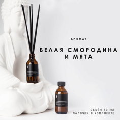 Аромадиффузор BANKA HOME Ароматический диффузор "Белая смородина и мята" 50.0