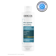 Шампунь для волос VICHY Успокаивающий шампунь-уход для сухих волос Dercos