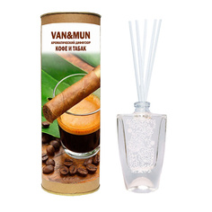 Аромадиффузор VAN&MUN Ароматический диффузор Кофе и Табак с палочками 45.0