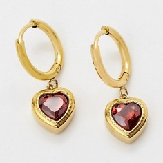 PABUR Серьги RED HEART