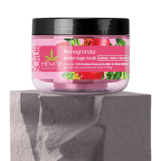 Скраб для тела HEMPZ Скраб сахарный для тела Гранат /Pomegranate Sugar Scrub 176.0