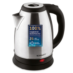 Чайник электрический SCARLETT Электрический металлический чайник SC-EK21S51 1.0