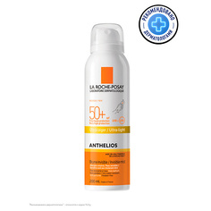 Солнцезащитный спрей для лица и тела LA ROCHE-POSAY Anthelios XL Солнцезащитный спрей-вуаль для кожи лица и тела, с термальной водой и витамином Е, защита от солнца SPF 50+ / PPD 25