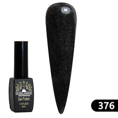 Гель-лак для ногтей GLOBAL FASHION Гель-лак BLACK ELITE 001