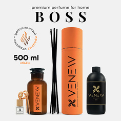 Аромадиффузор VENEW Диффузор ароматизатор для дома парфюм BOSS 1.0