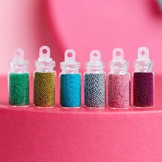 Набор бульонок для декора ногтей Beauty Fox