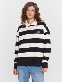 Джемпер женский оверсайз в полоску Mark Formelle