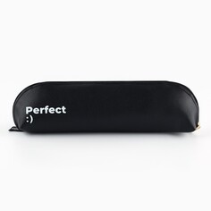 Пенал школьный из искусственной кожи perfect, 19×6 см Art Fox Study