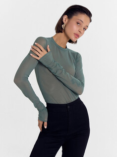 Джемпер женский в пыльно-зеленом цвете Mark Formelle