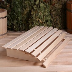 Подголовник из липы большой 60х35,5х9 см Добропаровъ