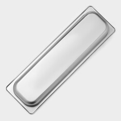 Гастроемкость gn 2/4 hanna knövell, 100 мм, 53×16,4×10 см, толщина 0,6 мм, нержавеющая сталь