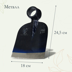 Мотыга кованая, тулейка 40 мм, без черенка, greengo