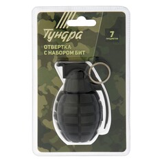 Отвертка с набором бит тундра Tundra